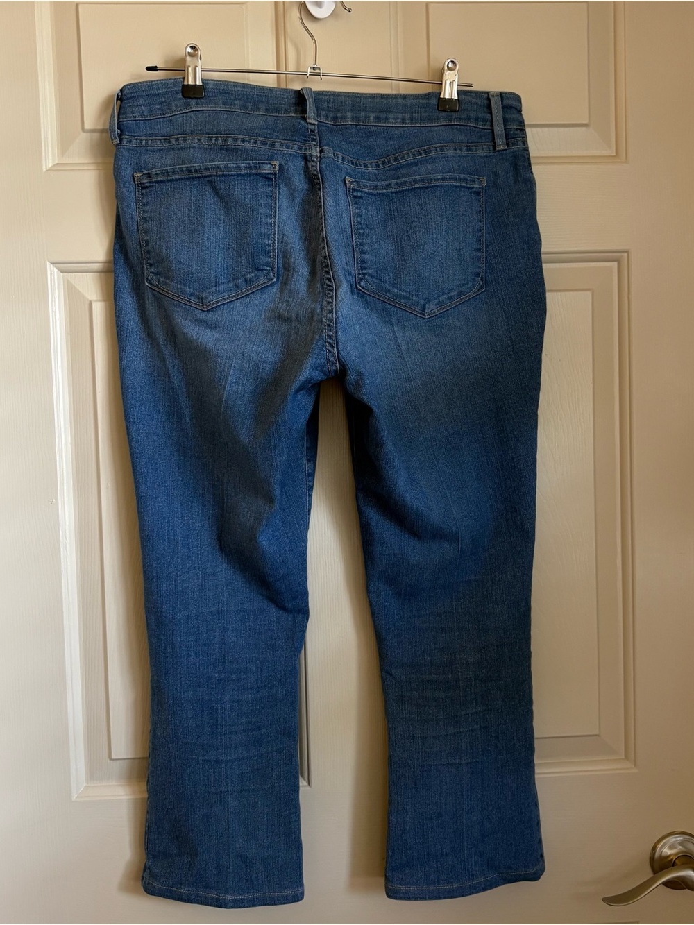 NYDJ Petite Billie Mini Bootcut Jeans Ankle Crop Stretch Denim Midsize‎ Fashion - Picture 5 of 8